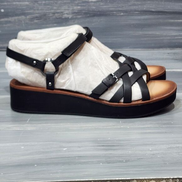 Naturalizer Georgette Sandals Slingback 10.5 Black Strappy Open‎ Toed - Picture 6 of 16